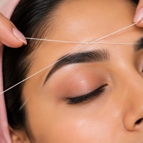 Eyebrow Threading treatment