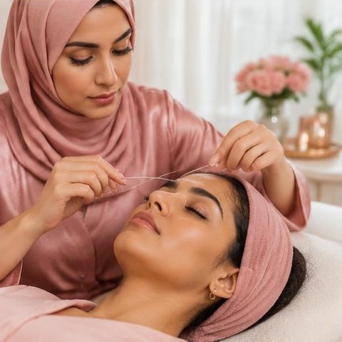 Full Face Threading treatment
