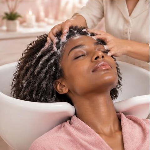 Hair Spa & Scalp Massage treatment